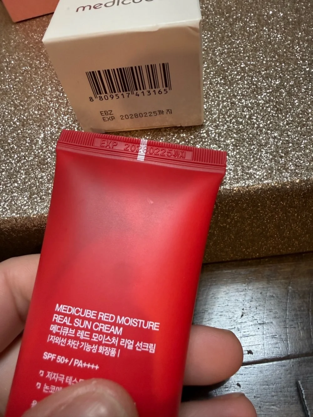 *NIB Sealed* Medicube Red Moisture Real Sun Cream SPF 50+ PA++++ - Red